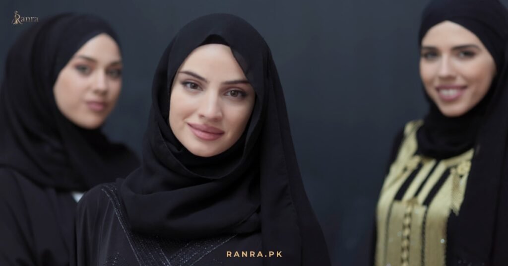 how to match hijab with abaya